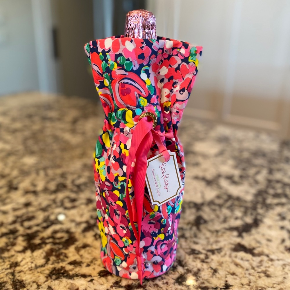 Lilly Pulitzer Wine Tote - Pink